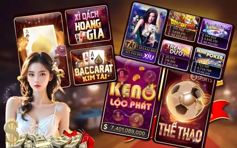 Đa dạng trò chơi trên nền tảng casino online