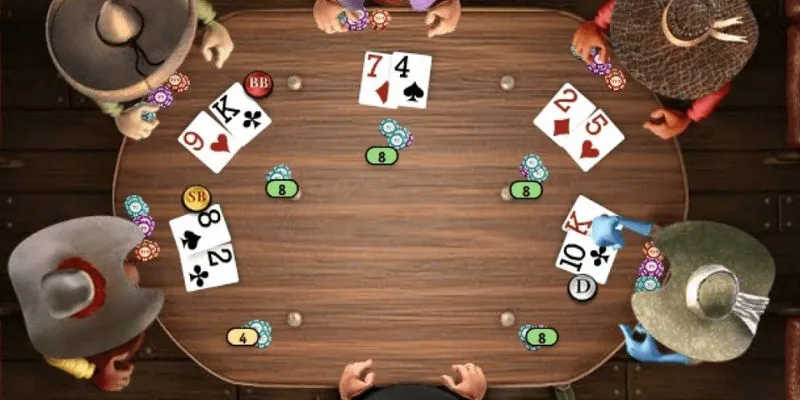 Game bài Poker hấp dẫn